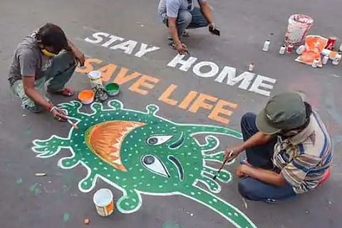 covid paint