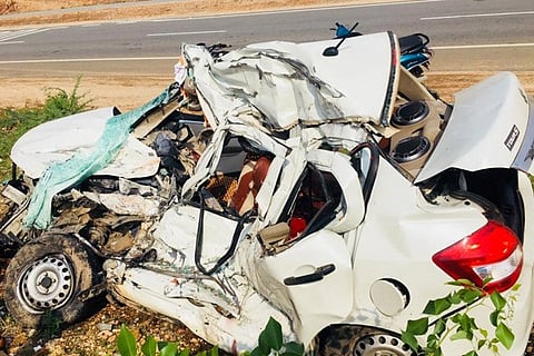 17052020 Kanahosahalli Car Accident