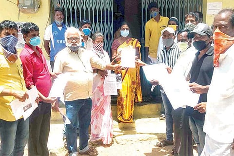 220520 Kampli Various Organization Request to Tahasildar