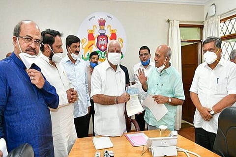 CM BSY accepts memorandum 6 MAY 20