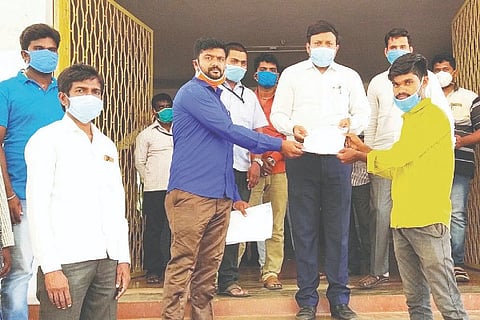 Davanagere Jagaluru, Murder, Case, Protest