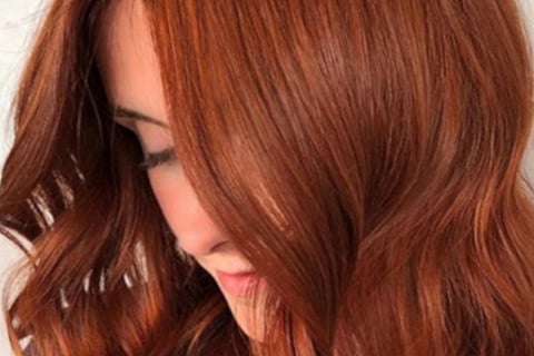 Ginger hair