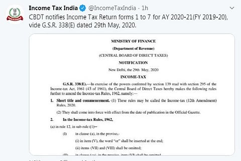 ITReturns 31 MAY 20