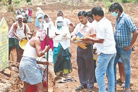 JagaluruNibagur Narega Works