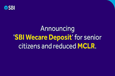 SBI We care deposite
