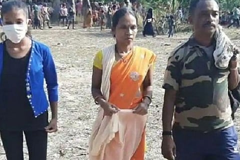 Woman Save husband