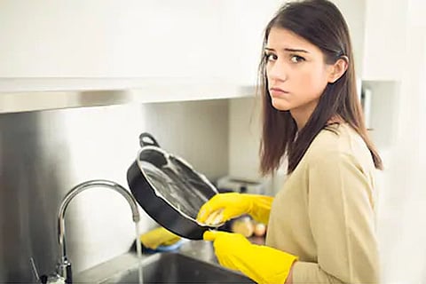 dish washing