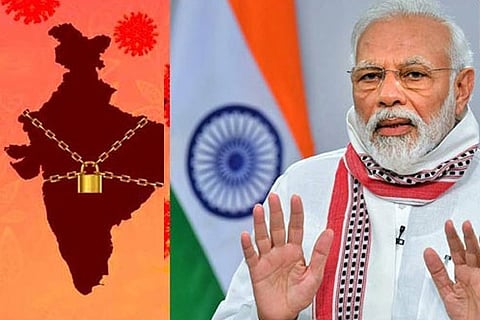 lock down modi