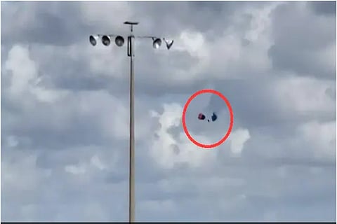skydiving