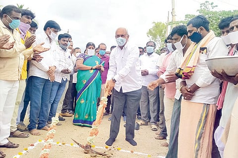 Kukanuru Road Work Bhoomi Pooja