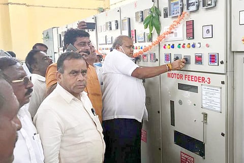 29062020 Lingasuguru Lift Irrigation inauguration