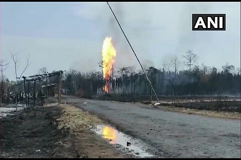 Assam oil well fire accident