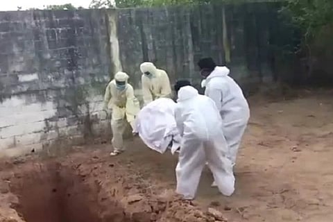 COVID 19 Patients dead body 7 JUN 20