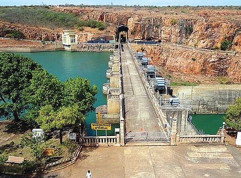 Malaprabha-river dam