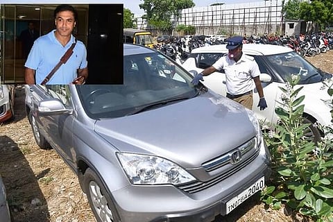 Robin Singh's car seized