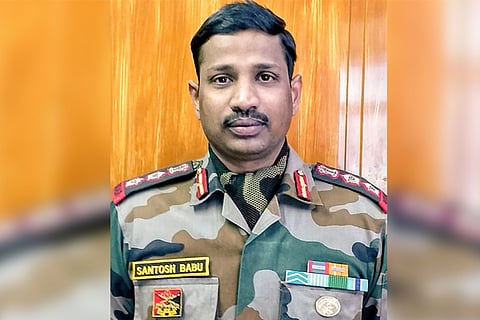 colonel santhosh babu