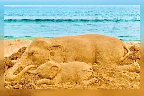 sand art