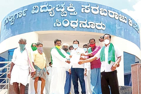 090720 Sindhanuru State Farmers Union Appeal for 12 Hours Power