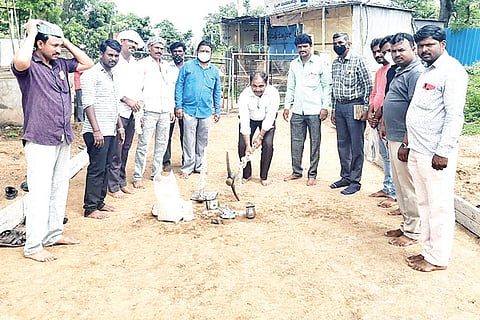 Yalaburga CC Road Work