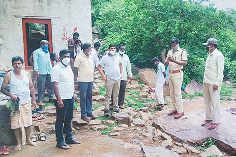 26072020 Hanumasagar Falls Admission Prohibition