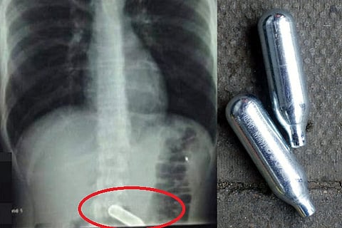 Gas bottle