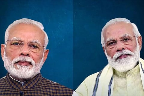 Modi long beard