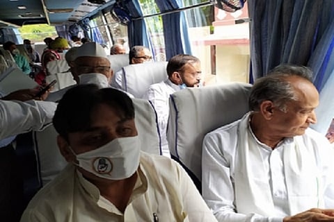 Rajasthan Gehlot team MLAs