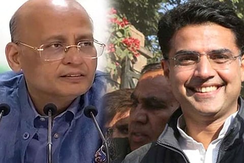 Sachin Pilot abhishek Manusinghvi