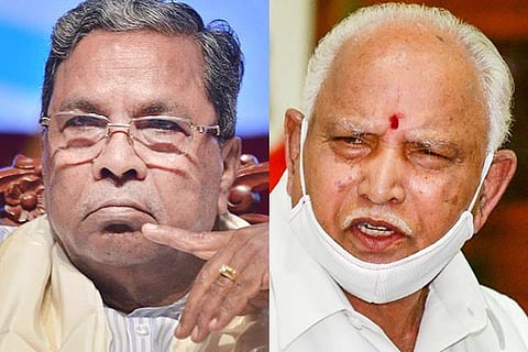 bsy - siddaramaiah