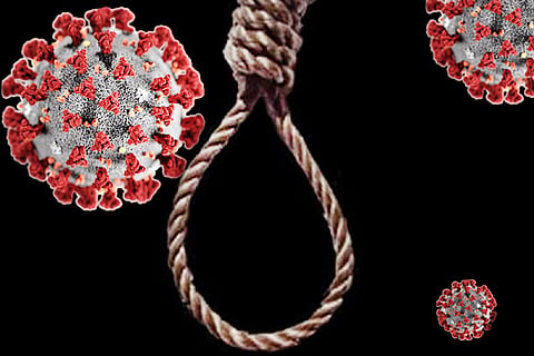 corona- suicide