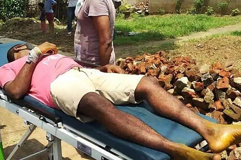 dalit youth beaten