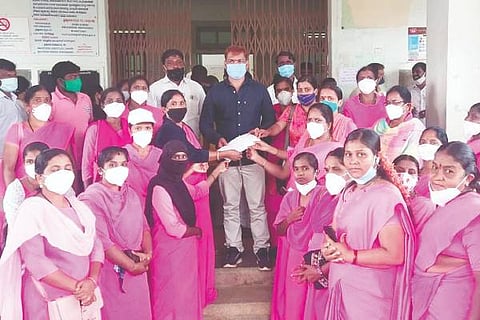 dvg asha protest july 13