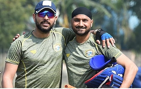 harbhajan singh and yuvi.......