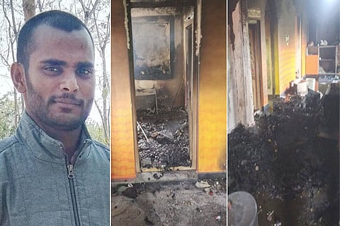 home fire- narendra areest 1