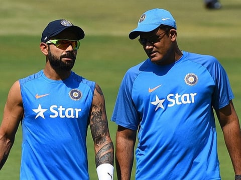kumble coach