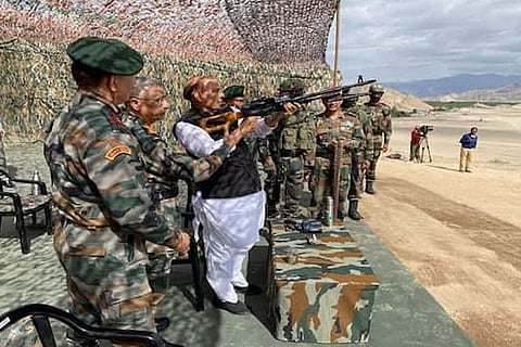 ladakh rajnath singh