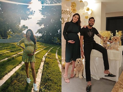 pandya and natasha photos