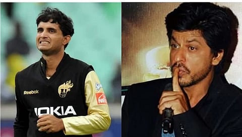 sourav gangully and sharukh for web