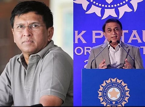 sunil gavaskar and kiran more fore
