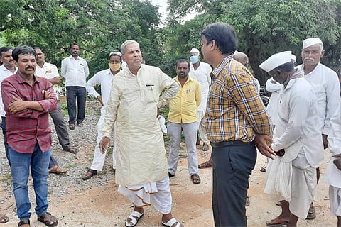 01082020 Hanumasagar MLA visit to Forest