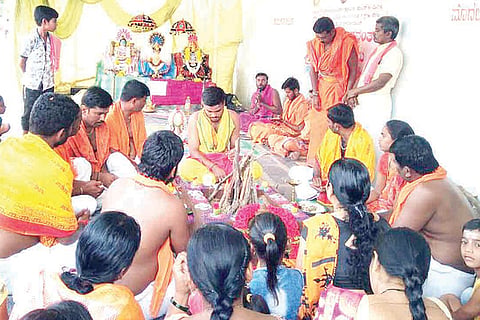 110820 Navali Village Corona Removal Mahadhanvanthari Homa