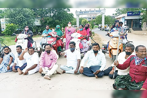 120820 Koppal State Disability Federation Protest