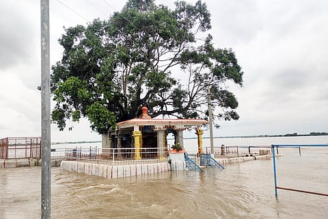 17082020 Devadurga Koppara Temple in flood