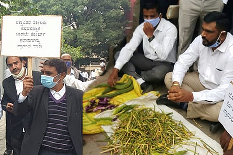Advocates protest