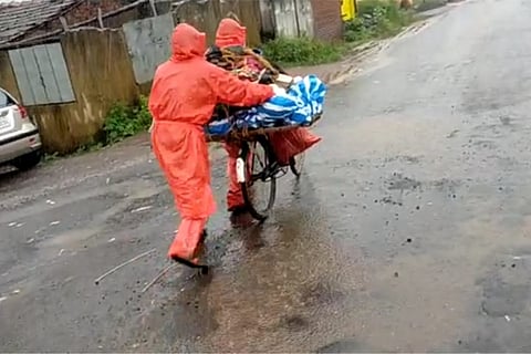 Covid body on Cycle