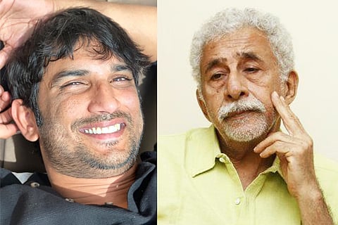 Naseeruddin Shah - Sushant Singh Rajaput