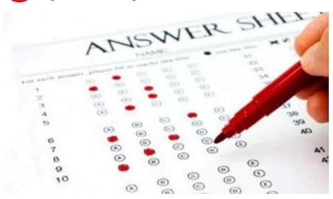 answer sheet