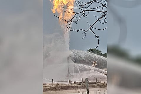 assam oil well