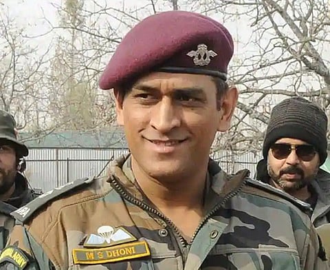 dhoni army