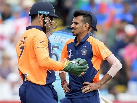dhoni -chahal